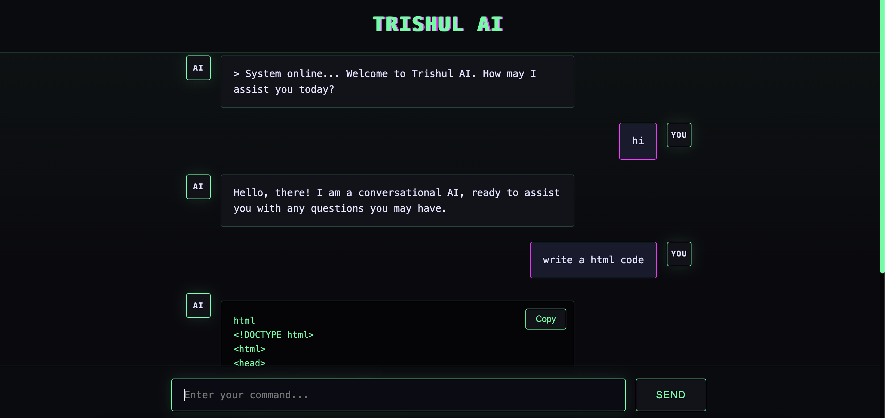 Trishul AI